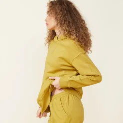 MONROW 90's Classic Hoody GOLDENOLIVE Shop